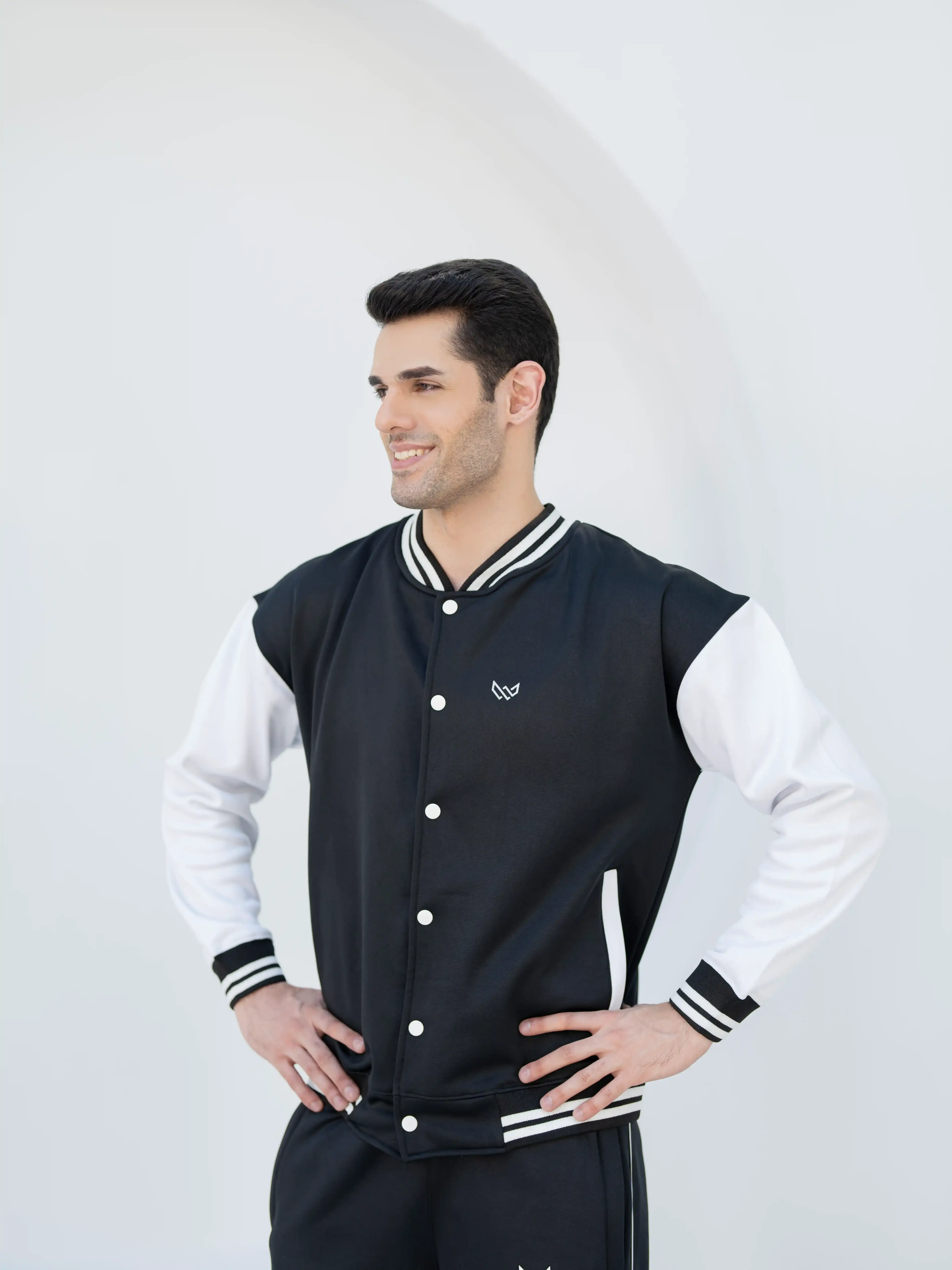 Varsity Edition - Black/White Tracksuit