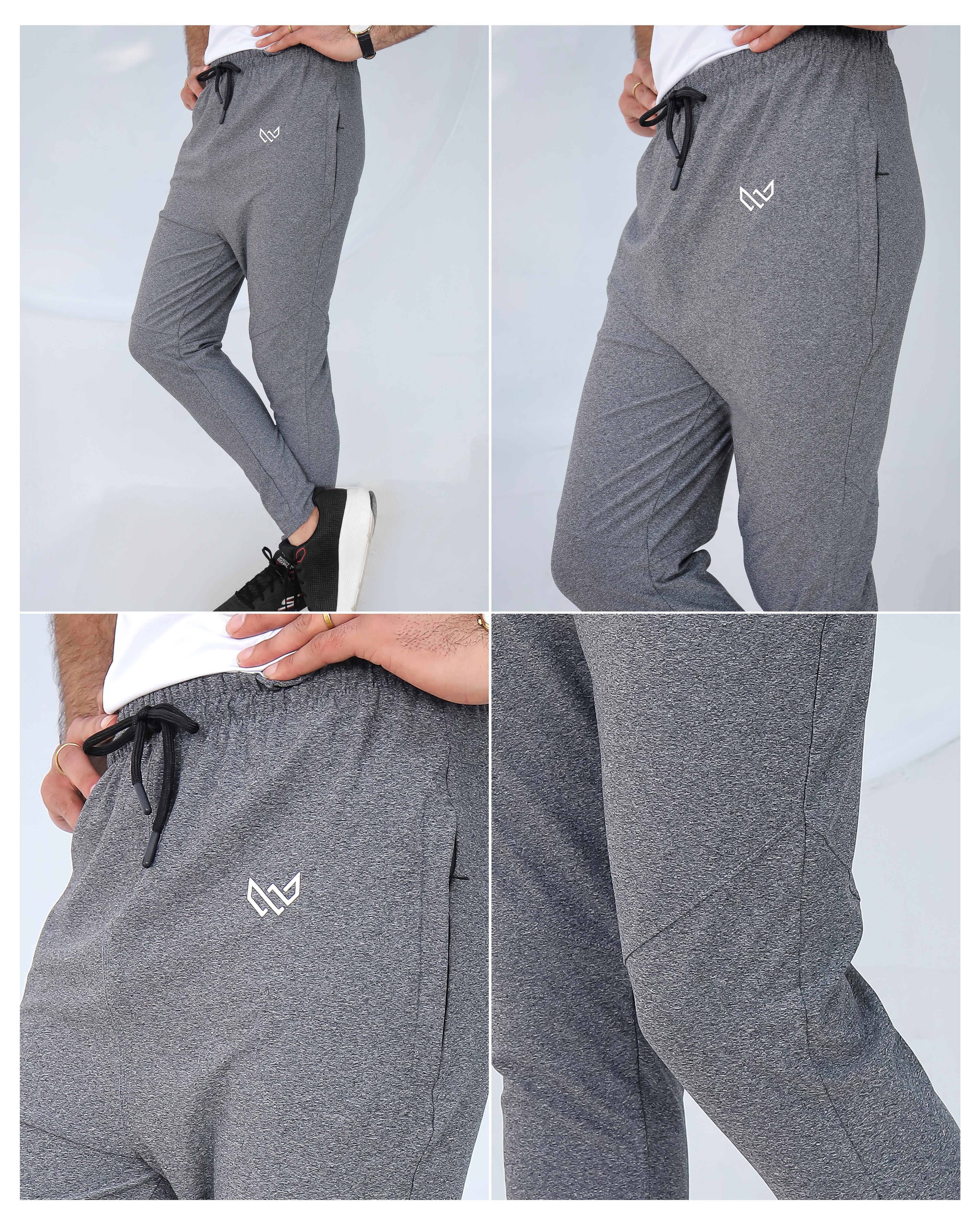 4-Way Mega Stretch Trouser - Light Grey