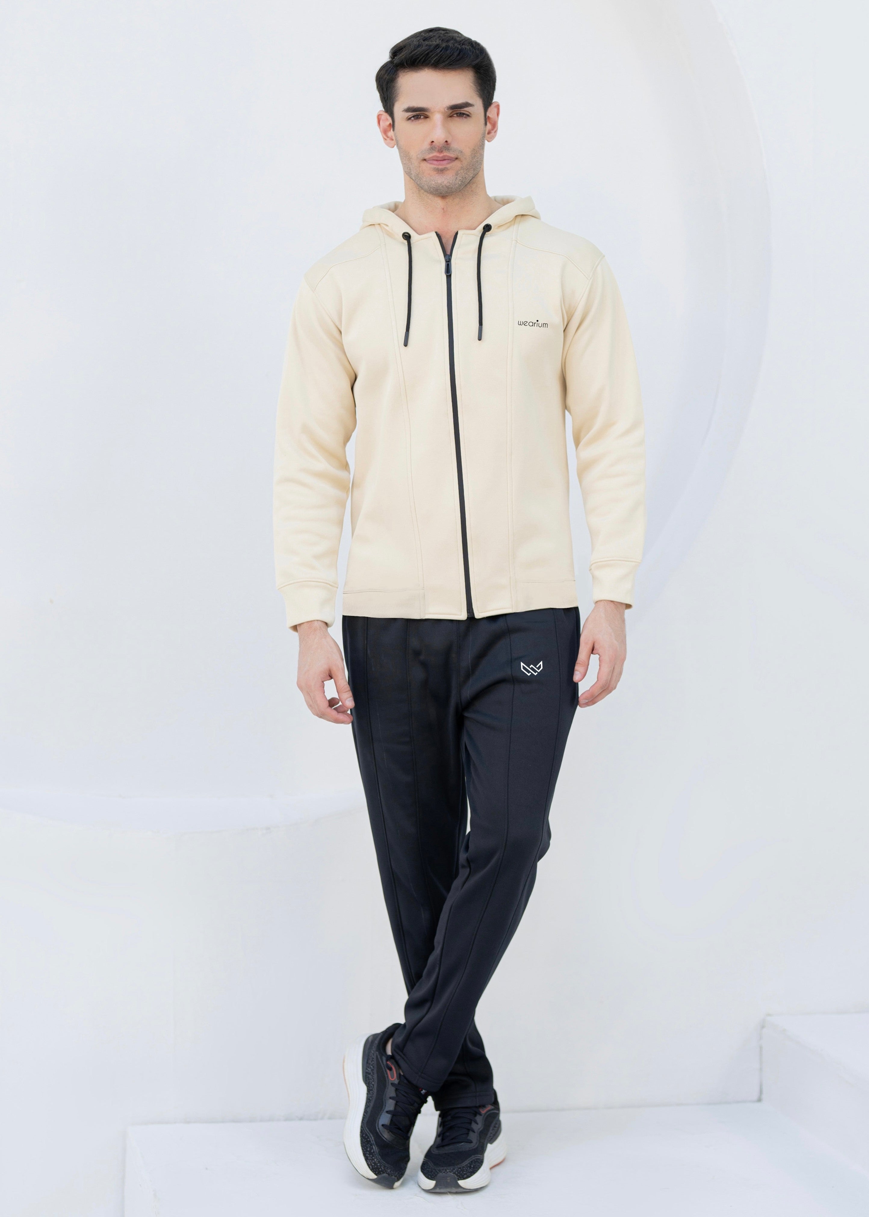 Beige Noir Edition - Winter Tracksuit