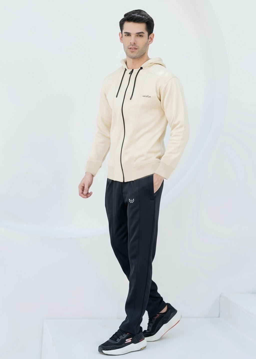 Beige Noir Edition - Winter Tracksuit