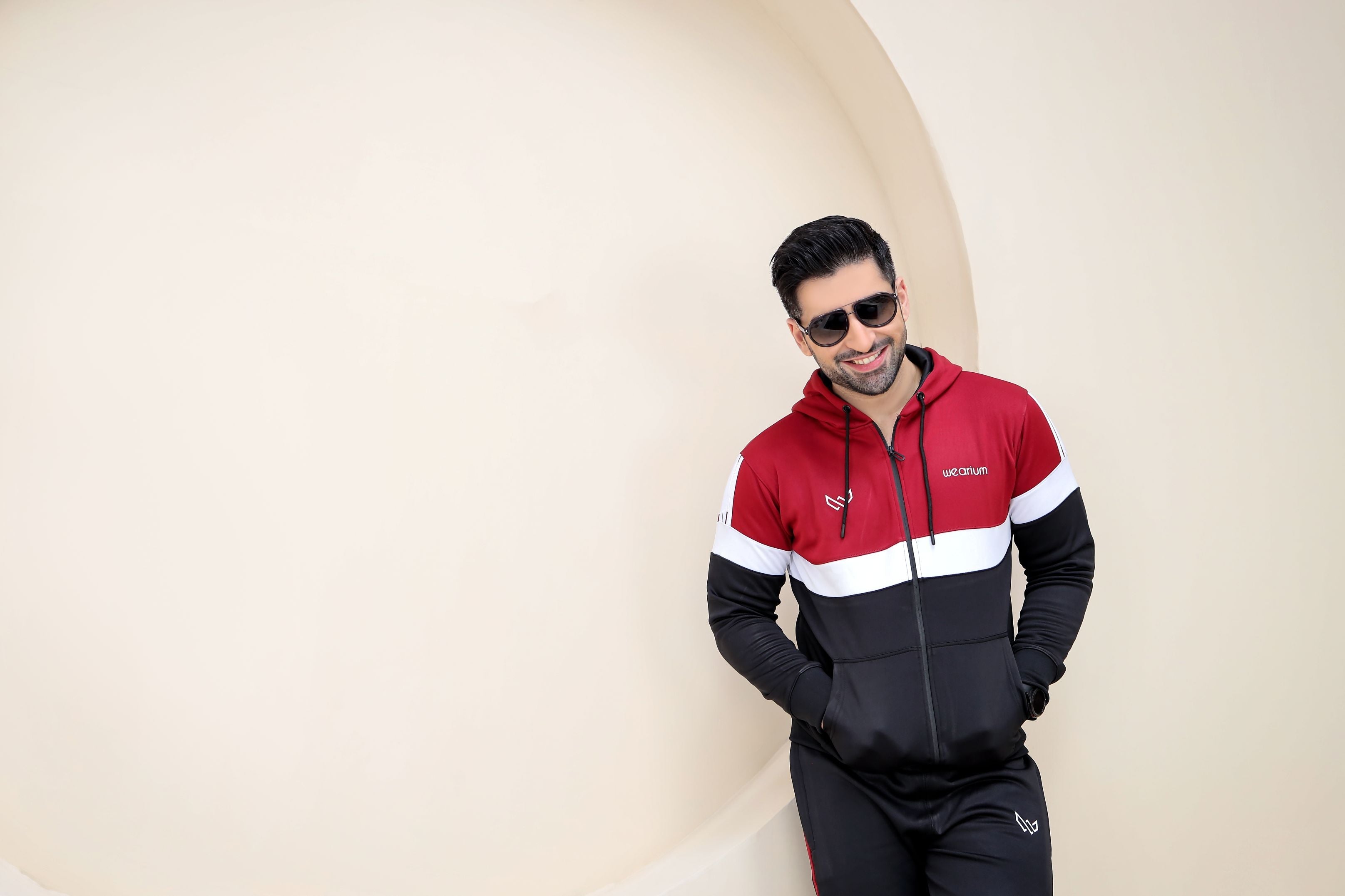 Dynamic Fusion Winter - Red/Black Tracksuit