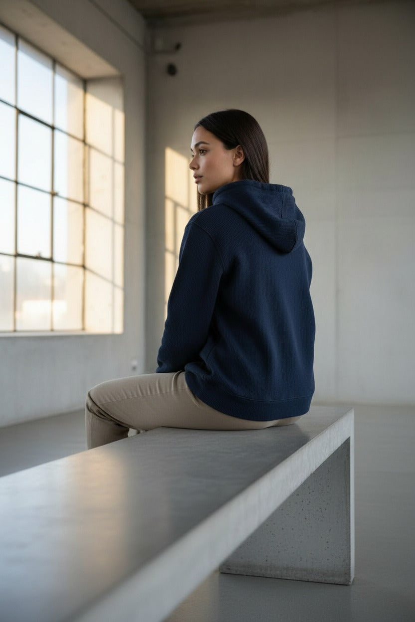 Navy blue Hoodie